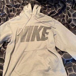 Light grey Nike hoodie